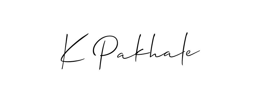 Check out images of Autograph of K Pakhale name. Actor K Pakhale Signature Style. Allison_Script is a professional sign style online. K Pakhale signature style 2 images and pictures png