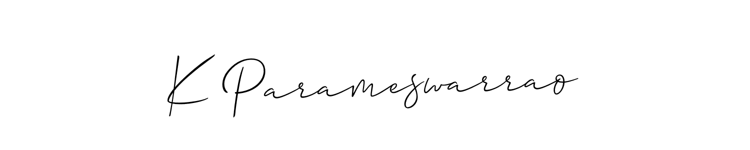 Here are the top 10 professional signature styles for the name K Parameswarrao. These are the best autograph styles you can use for your name. K Parameswarrao signature style 2 images and pictures png