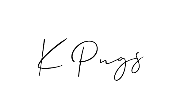 K Pngs stylish signature style. Best Handwritten Sign (Allison_Script) for my name. Handwritten Signature Collection Ideas for my name K Pngs. K Pngs signature style 2 images and pictures png