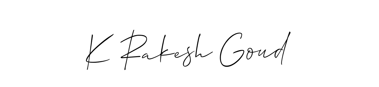 Here are the top 10 professional signature styles for the name K Rakesh Goud. These are the best autograph styles you can use for your name. K Rakesh Goud signature style 2 images and pictures png