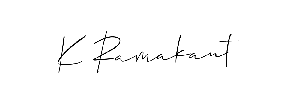 See photos of K Ramakant official signature by Spectra . Check more albums & portfolios. Read reviews & check more about Allison_Script font. K Ramakant signature style 2 images and pictures png