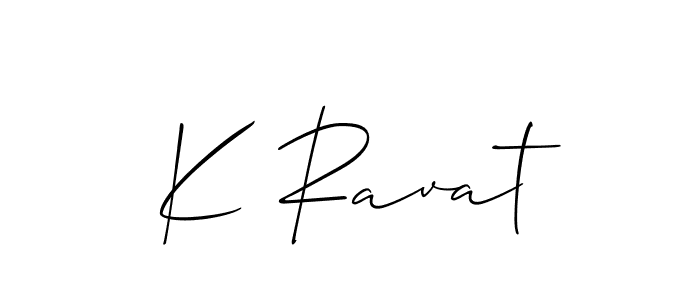 You can use this online signature creator to create a handwritten signature for the name K Ravat. This is the best online autograph maker. K Ravat signature style 2 images and pictures png