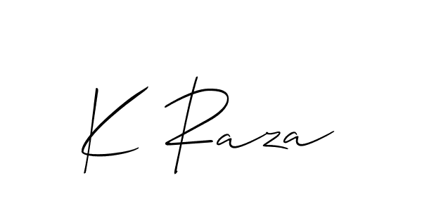 Here are the top 10 professional signature styles for the name K Raza. These are the best autograph styles you can use for your name. K Raza signature style 2 images and pictures png