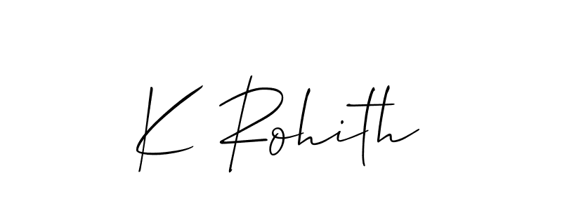 Check out images of Autograph of K Rohith name. Actor K Rohith Signature Style. Allison_Script is a professional sign style online. K Rohith signature style 2 images and pictures png