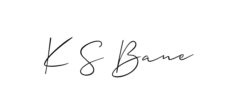 Here are the top 10 professional signature styles for the name K S Bane. These are the best autograph styles you can use for your name. K S Bane signature style 2 images and pictures png