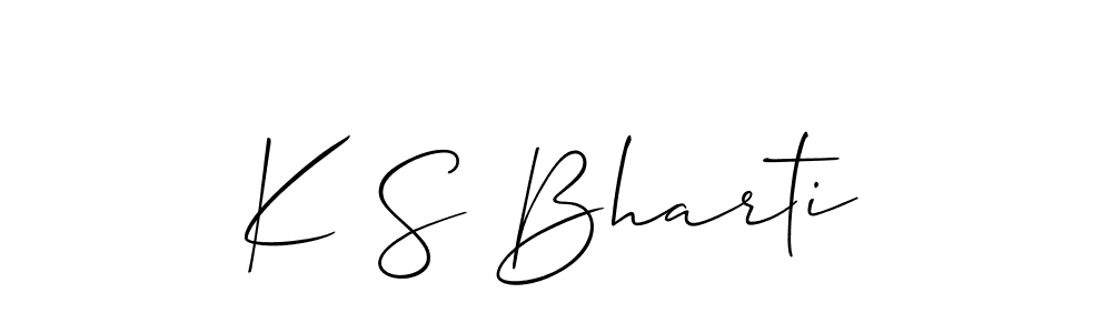 See photos of K S Bharti official signature by Spectra . Check more albums & portfolios. Read reviews & check more about Allison_Script font. K S Bharti signature style 2 images and pictures png