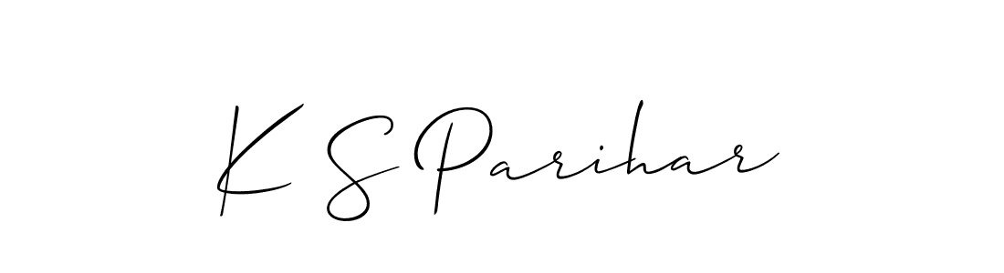 Check out images of Autograph of K S Parihar name. Actor K S Parihar Signature Style. Allison_Script is a professional sign style online. K S Parihar signature style 2 images and pictures png