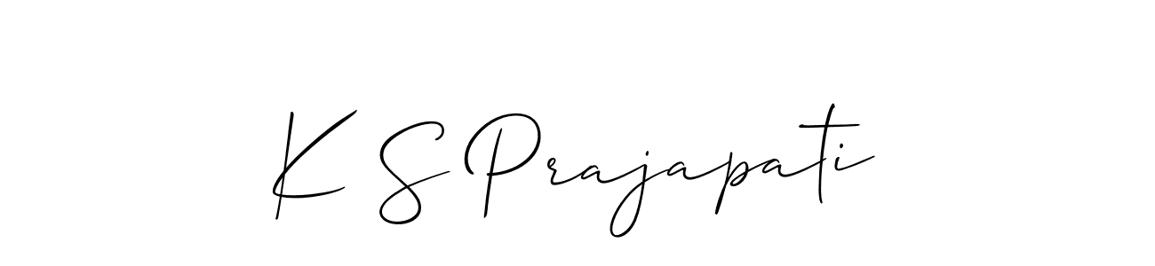 You can use this online signature creator to create a handwritten signature for the name K S Prajapati. This is the best online autograph maker. K S Prajapati signature style 2 images and pictures png