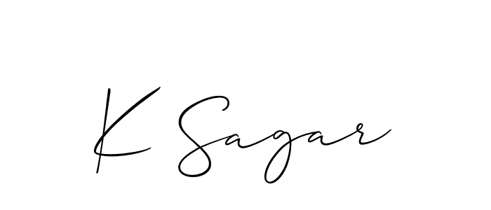 Once you've used our free online signature maker to create your best signature Allison_Script style, it's time to enjoy all of the benefits that K Sagar name signing documents. K Sagar signature style 2 images and pictures png