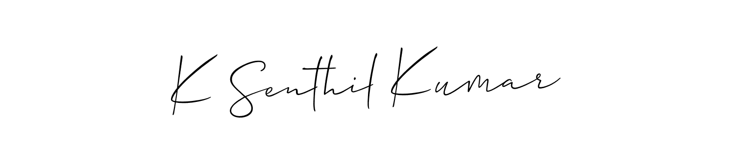 Here are the top 10 professional signature styles for the name K Senthil Kumar. These are the best autograph styles you can use for your name. K Senthil Kumar signature style 2 images and pictures png