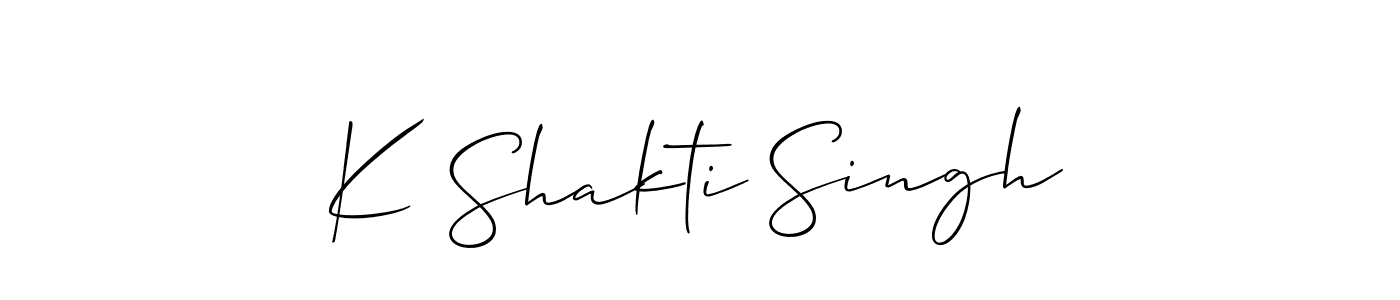 Once you've used our free online signature maker to create your best signature Allison_Script style, it's time to enjoy all of the benefits that K Shakti Singh name signing documents. K Shakti Singh signature style 2 images and pictures png