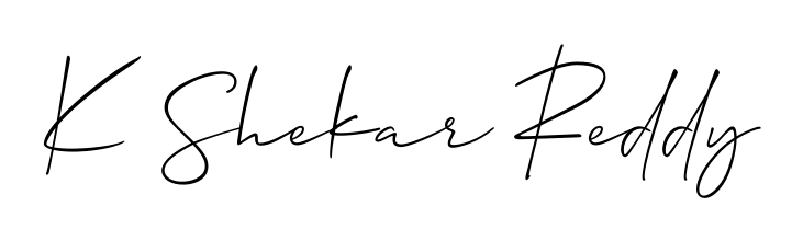 The Allison_Script lettering style adds unique flourish to name K Shekar Reddy. Stand out with a custom digital autograph made in seconds. K Shekar Reddy signature style 2 images and pictures png