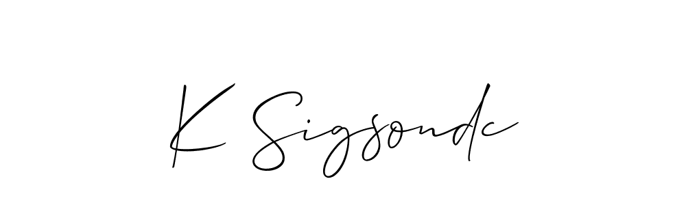 You can use this online signature creator to create a handwritten signature for the name K Sigsondc. This is the best online autograph maker. K Sigsondc signature style 2 images and pictures png