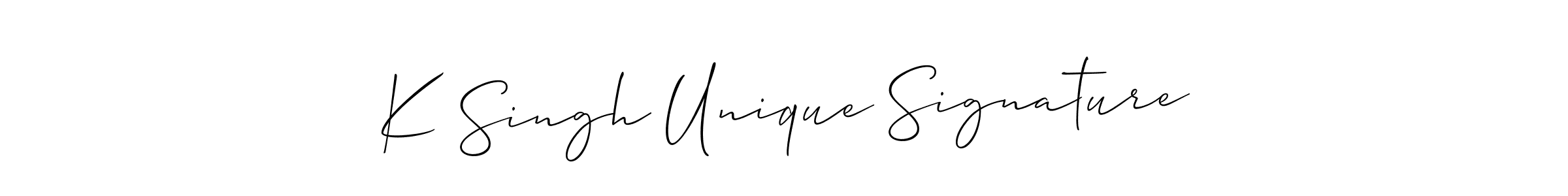Check out images of Autograph of K Singh Unique Signature name. Actor K Singh Unique Signature Signature Style. Allison_Script is a professional sign style online. K Singh Unique Signature signature style 2 images and pictures png