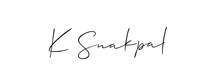 See photos of K Snakpal official signature by Spectra . Check more albums & portfolios. Read reviews & check more about Allison_Script font. K Snakpal signature style 2 images and pictures png