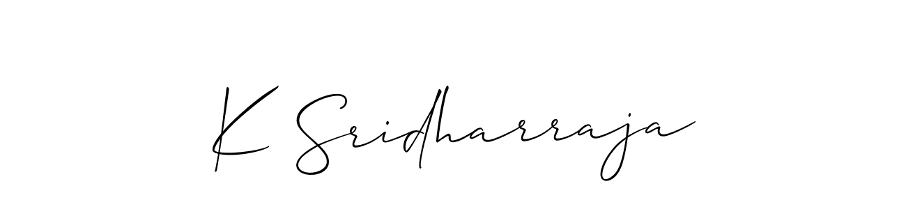 Similarly Allison_Script is the best handwritten signature design. Signature creator online .You can use it as an online autograph creator for name K Sridharraja. K Sridharraja signature style 2 images and pictures png