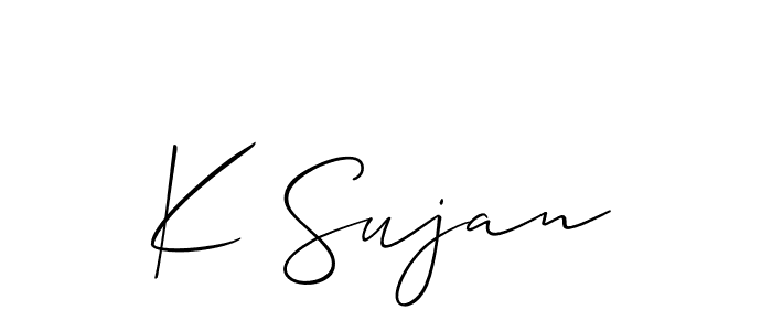 Check out images of Autograph of K Sujan name. Actor K Sujan Signature Style. Allison_Script is a professional sign style online. K Sujan signature style 2 images and pictures png