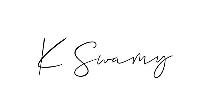 Check out images of Autograph of K Swamy name. Actor K Swamy Signature Style. Allison_Script is a professional sign style online. K Swamy signature style 2 images and pictures png