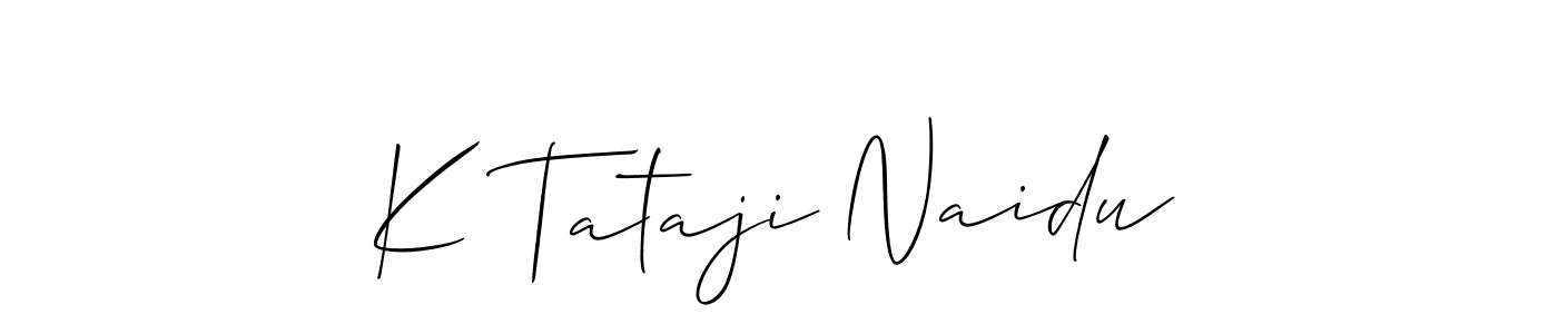 Check out images of Autograph of K Tataji Naidu name. Actor K Tataji Naidu Signature Style. Allison_Script is a professional sign style online. K Tataji Naidu signature style 2 images and pictures png