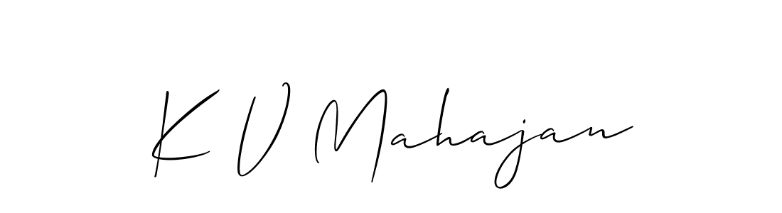 You can use this online signature creator to create a handwritten signature for the name K V Mahajan. This is the best online autograph maker. K V Mahajan signature style 2 images and pictures png