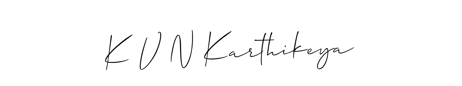 Here are the top 10 professional signature styles for the name K V N Karthikeya. These are the best autograph styles you can use for your name. K V N Karthikeya signature style 2 images and pictures png