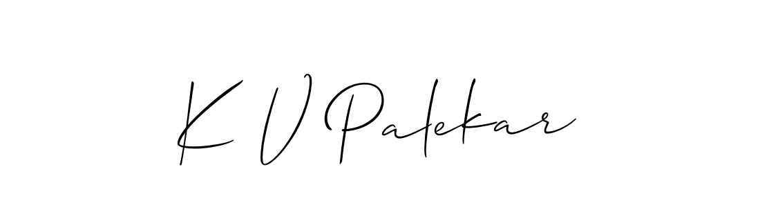 This is the best signature style for the K V Palekar name. Also you like these signature font (Allison_Script). Mix name signature. K V Palekar signature style 2 images and pictures png