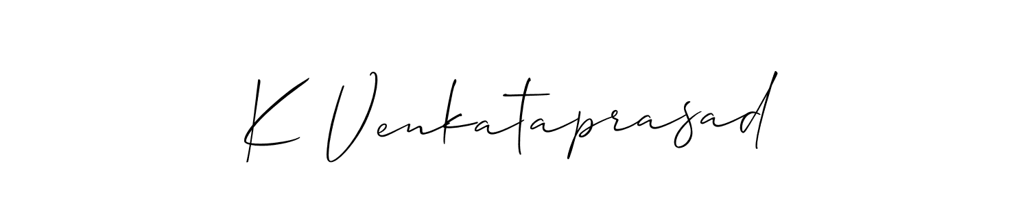 You can use this online signature creator to create a handwritten signature for the name K Venkataprasad. This is the best online autograph maker. K Venkataprasad signature style 2 images and pictures png