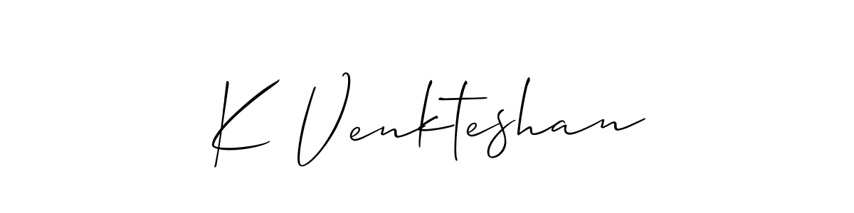 Once you've used our free online signature maker to create your best signature Allison_Script style, it's time to enjoy all of the benefits that K Venkteshan name signing documents. K Venkteshan signature style 2 images and pictures png