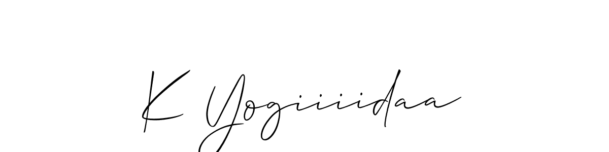 Once you've used our free online signature maker to create your best signature Allison_Script style, it's time to enjoy all of the benefits that K Yogiiiidaa name signing documents. K Yogiiiidaa signature style 2 images and pictures png