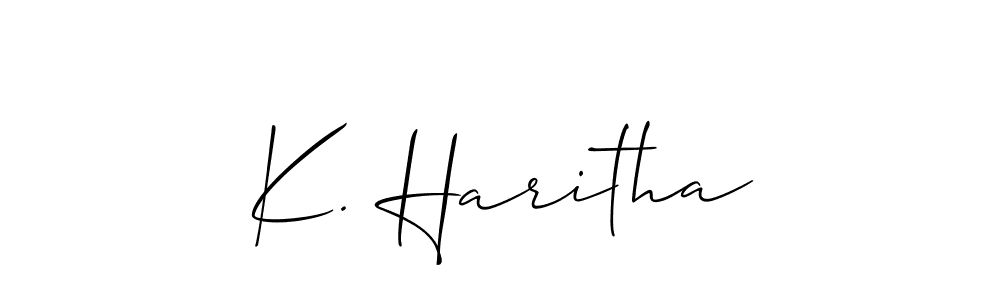 Here are the top 10 professional signature styles for the name K. Haritha. These are the best autograph styles you can use for your name. K. Haritha signature style 2 images and pictures png