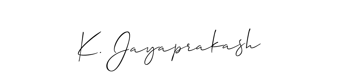 Check out images of Autograph of K. Jayaprakash name. Actor K. Jayaprakash Signature Style. Allison_Script is a professional sign style online. K. Jayaprakash signature style 2 images and pictures png