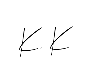 Make a beautiful signature design for name K. K. Use this online signature maker to create a handwritten signature for free. K. K signature style 2 images and pictures png