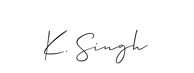 Here are the top 10 professional signature styles for the name K. Singh. These are the best autograph styles you can use for your name. K. Singh signature style 2 images and pictures png