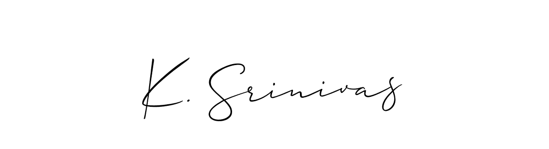 Once you've used our free online signature maker to create your best signature Allison_Script style, it's time to enjoy all of the benefits that K. Srinivas name signing documents. K. Srinivas signature style 2 images and pictures png