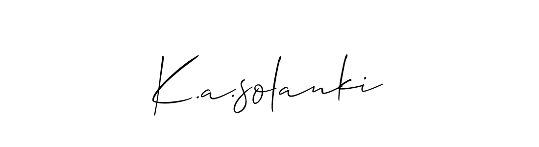 Check out images of Autograph of K.a.solanki name. Actor K.a.solanki Signature Style. Allison_Script is a professional sign style online. K.a.solanki signature style 2 images and pictures png