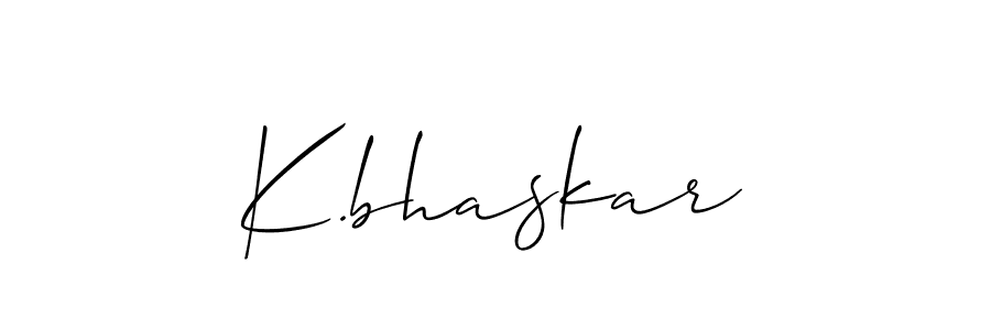 K.bhaskar stylish signature style. Best Handwritten Sign (Allison_Script) for my name. Handwritten Signature Collection Ideas for my name K.bhaskar. K.bhaskar signature style 2 images and pictures png