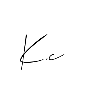 Make a beautiful signature design for name K.c. Use this online signature maker to create a handwritten signature for free. K.c signature style 2 images and pictures png