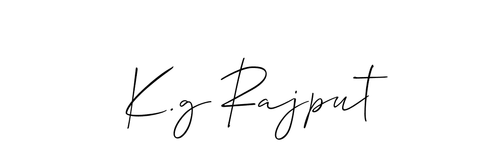 It looks lik you need a new signature style for name K.g Rajput. Design unique handwritten (Allison_Script) signature with our free signature maker in just a few clicks. K.g Rajput signature style 2 images and pictures png