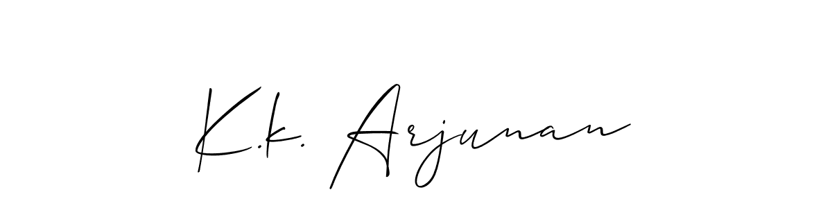 See photos of K.k. Arjunan official signature by Spectra . Check more albums & portfolios. Read reviews & check more about Allison_Script font. K.k. Arjunan signature style 2 images and pictures png