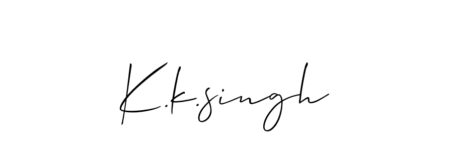 Make a short K.k.singh signature style. Manage your documents anywhere anytime using Allison_Script. Create and add eSignatures, submit forms, share and send files easily. K.k.singh signature style 2 images and pictures png