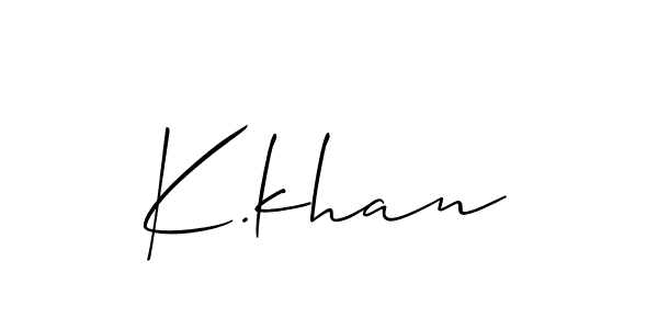 This is the best signature style for the K.khan name. Also you like these signature font (Allison_Script). Mix name signature. K.khan signature style 2 images and pictures png