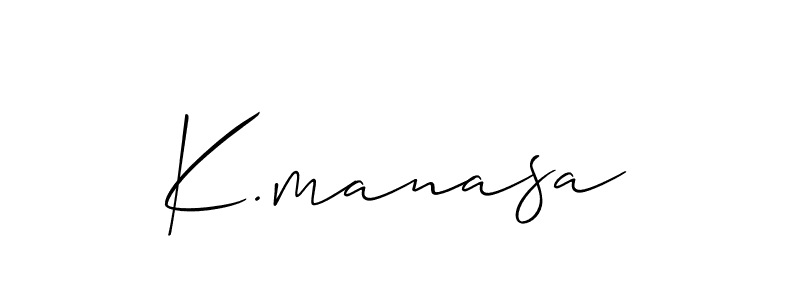 See photos of K.manasa official signature by Spectra . Check more albums & portfolios. Read reviews & check more about Allison_Script font. K.manasa signature style 2 images and pictures png