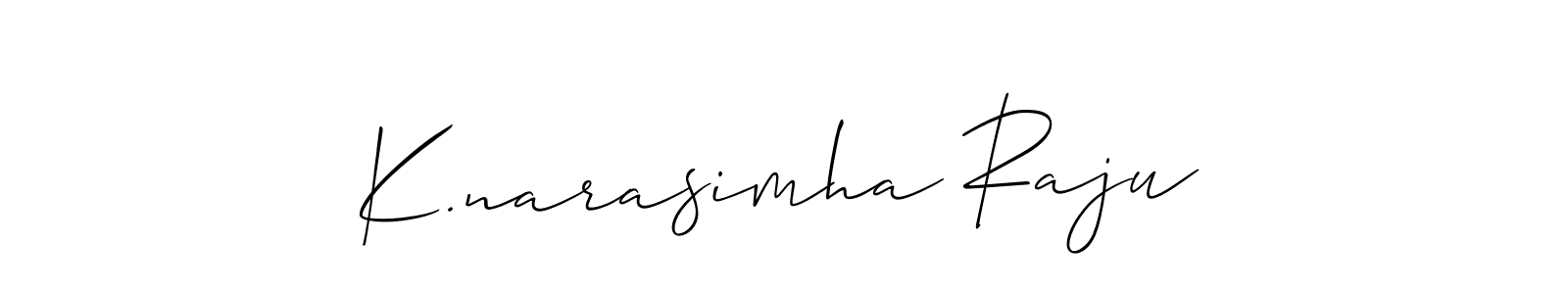 Here are the top 10 professional signature styles for the name K.narasimha Raju. These are the best autograph styles you can use for your name. K.narasimha Raju signature style 2 images and pictures png