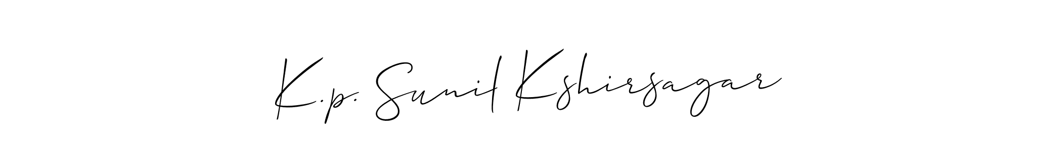Check out images of Autograph of K.p. Sunil Kshirsagar name. Actor K.p. Sunil Kshirsagar Signature Style. Allison_Script is a professional sign style online. K.p. Sunil Kshirsagar signature style 2 images and pictures png