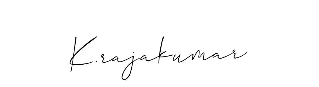 See photos of K.rajakumar official signature by Spectra . Check more albums & portfolios. Read reviews & check more about Allison_Script font. K.rajakumar signature style 2 images and pictures png