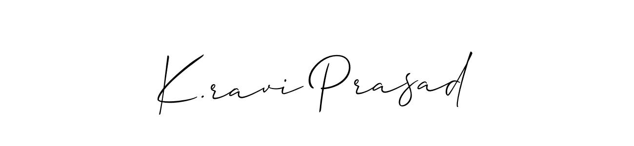 You can use this online signature creator to create a handwritten signature for the name K.ravi Prasad. This is the best online autograph maker. K.ravi Prasad signature style 2 images and pictures png