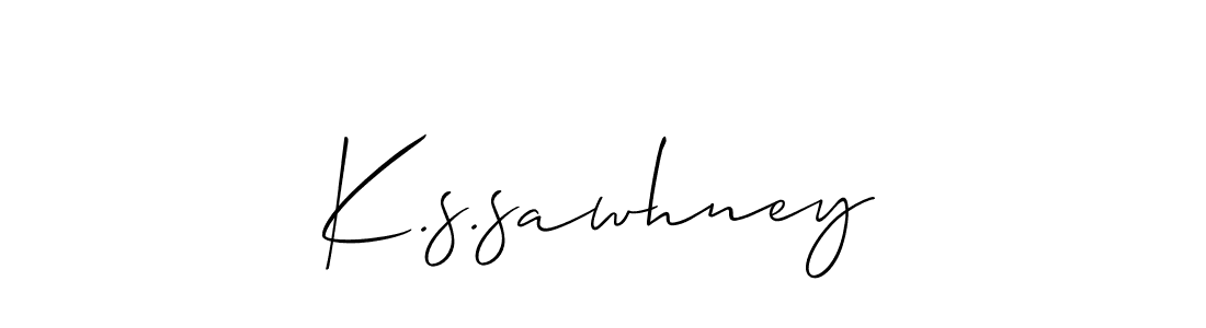 This is the best signature style for the K.s.sawhney name. Also you like these signature font (Allison_Script). Mix name signature. K.s.sawhney signature style 2 images and pictures png