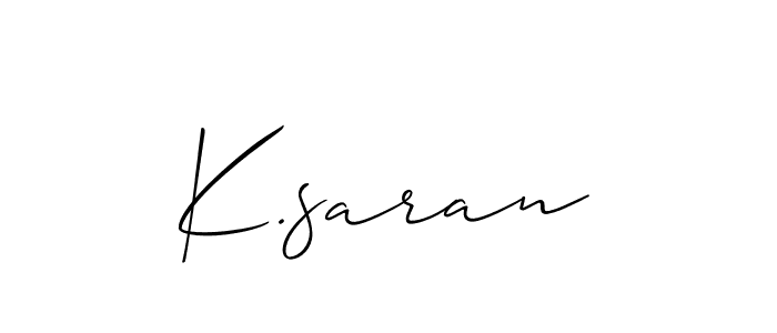 See photos of K.saran official signature by Spectra . Check more albums & portfolios. Read reviews & check more about Allison_Script font. K.saran signature style 2 images and pictures png