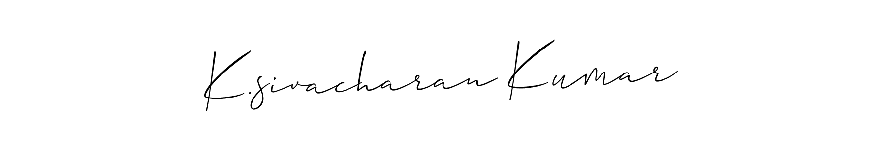 Here are the top 10 professional signature styles for the name K.sivacharan Kumar. These are the best autograph styles you can use for your name. K.sivacharan Kumar signature style 2 images and pictures png