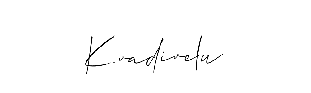 Check out images of Autograph of K.vadivelu name. Actor K.vadivelu Signature Style. Allison_Script is a professional sign style online. K.vadivelu signature style 2 images and pictures png